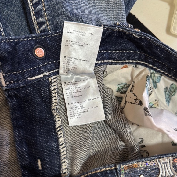 Miss Me Jeans Angelic Haven Skinny Mid-Rise  Style M5082S107 Size 30 - Picture 12 of 12